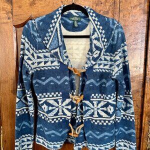 Lauren Jeans Co. Ralph Lauren Nordic-Inspired Knit Jacket